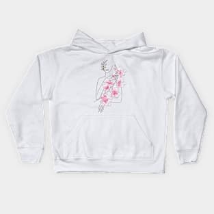 Springtime is Devine Nymph Kids Hoodie